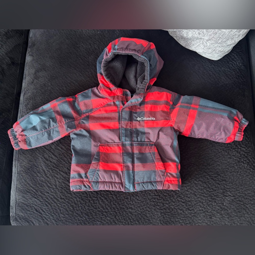 Baby Columbia Dark Gray Fleece Jacket